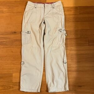 Light Gray Convertible Cargo Pants